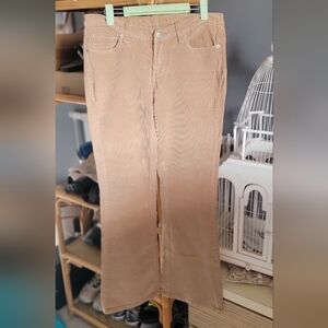 Stylish Tan Corduroy Jeans